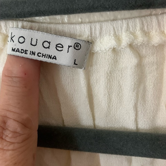 Ekouaer -off white beach dress - Picture 6 of 8